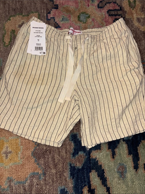 Orlebar Brown Other - Orlebar Brown Alex fine-stripe deck shorts